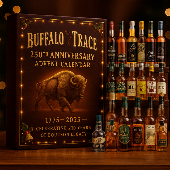 Buffalo Trace 250. évfordulós adventi naptár 2025