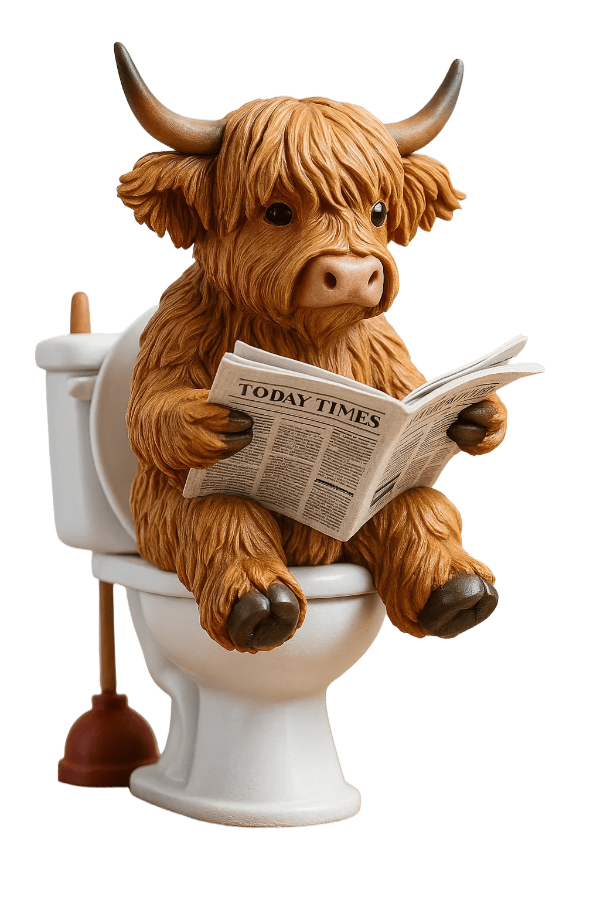 🐮Adventi naptár a Highlanderrel 2025 🎄✨ – Kézzel készült 3D baba Highlanderrel (24 darab)