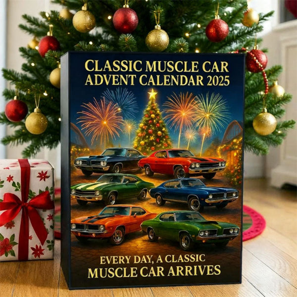🎅🎄 Klasszikus Muscle Car Adventi naptár 2025