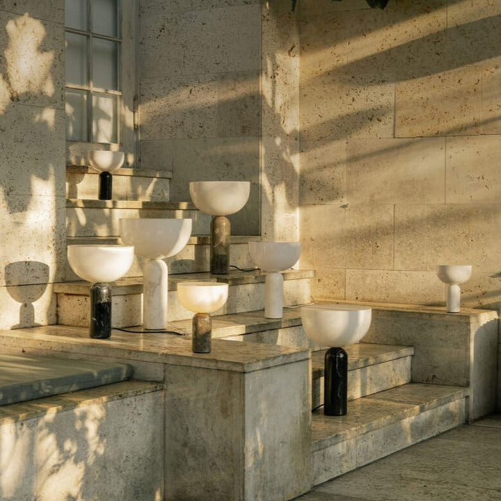 Márvány asztali lámpa Raja