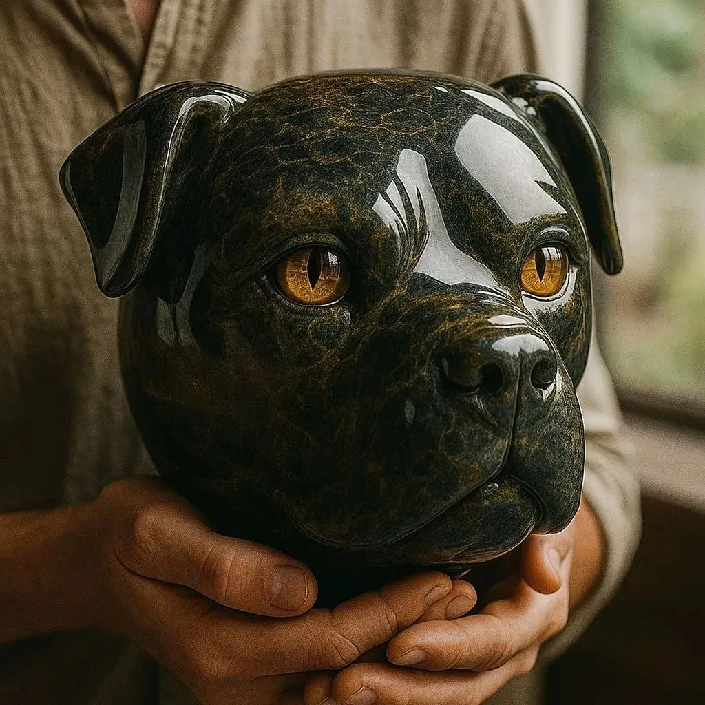 Fekete kutya - A fekete kutya misztikus szobra