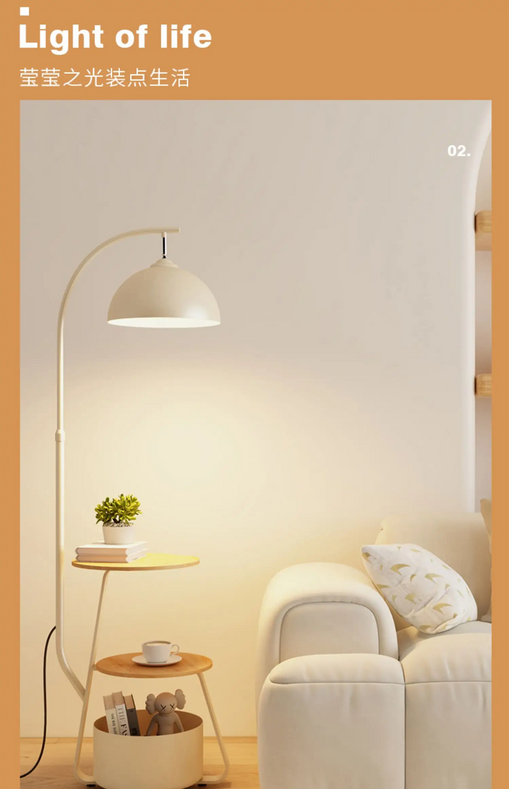 Nordikus lámpa asztal