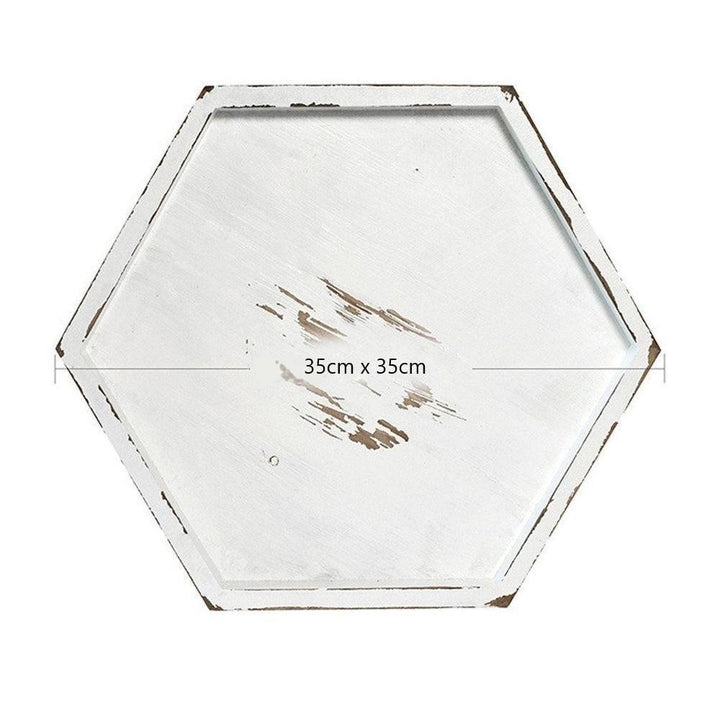 Rusztikus fa tálca szett