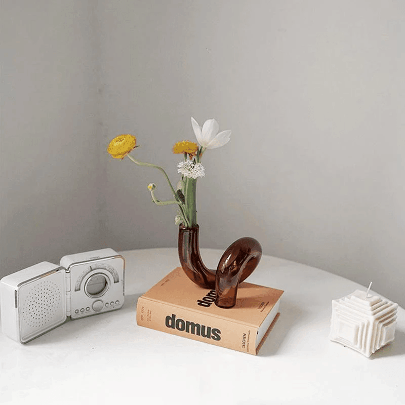 Művészeti Hidroponikus Váza